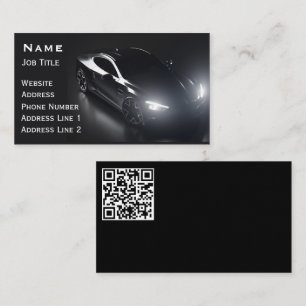 Carte De Visite Détail auto de voiture Service de lavage de voitur