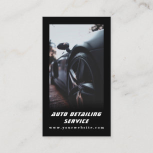 Carte De Visite Détail automatique Code QR de voiture automobile p