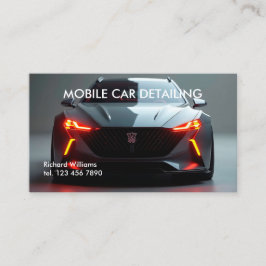 Carte De Visite Détail automatique mobile QR personnalisé