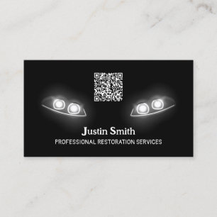 Carte De Visite Détail de la fonction de restauration du phare QR