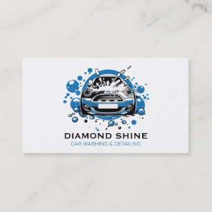 Carte De Visite Détail de la voiture professionnelle moderne netto
