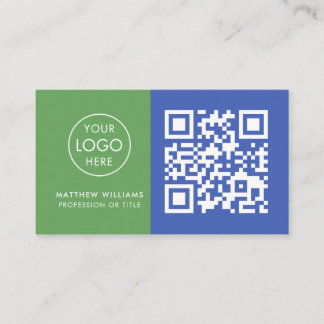 Carte De Visite Détail de voiture Professionnel QR Code Logo Moder