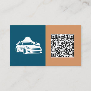 Carte De Visite Détail du véhicule QR personnalisé
