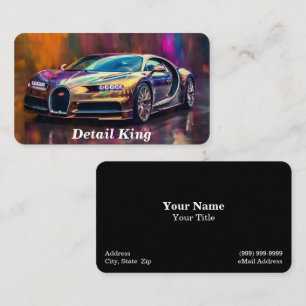 Carte De Visite Détail/réglage automatique