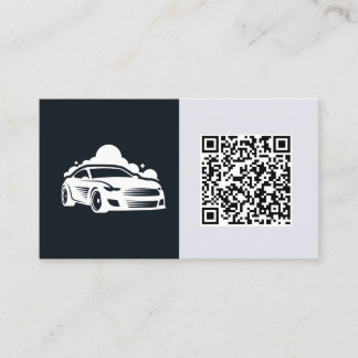 Carte De Visite Détaillant de voiture QR personnalisé