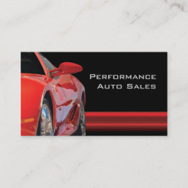 Carte De Visite Détailleur de voiture