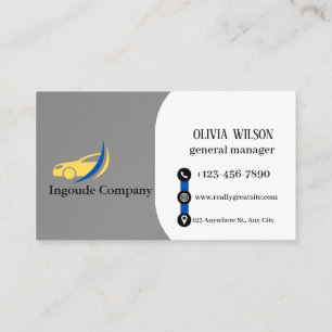 Carte De Visite Détails Automobiles Professionnels & Services de S