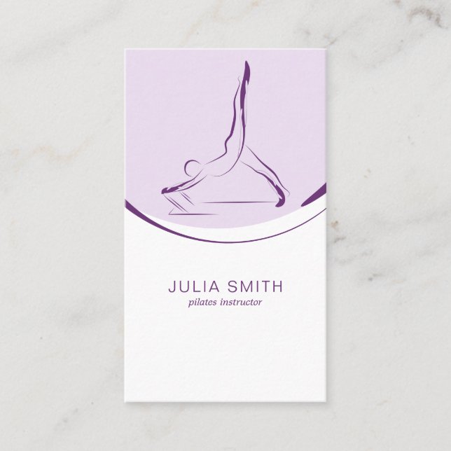 Carte De Visite Deux pilotes sur le réformateur | Couleur (Devant)