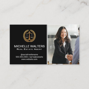 Carte De Visite Devoir commercial   Serrer la main