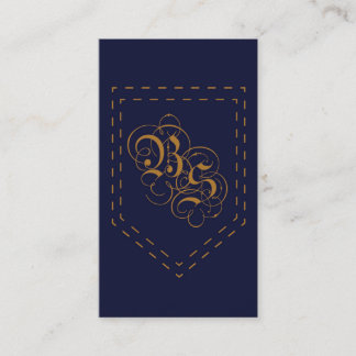 Carte de visite d'habillement