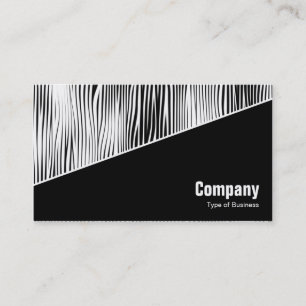 Carte De Visite Diagonal V3 - Noir - Abstrait 080716(4)