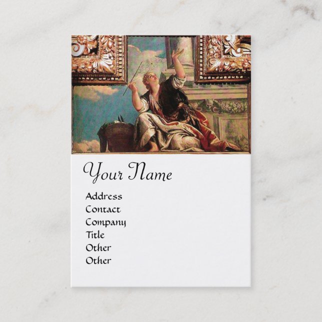 Carte De Visite DIALECTIQUE, bleu vert brun, blanc (Devant)