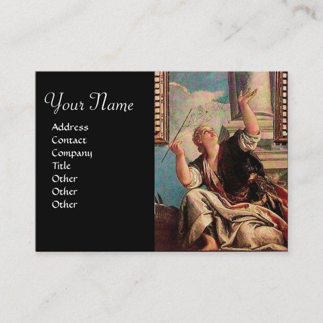 Carte De Visite DIALECTIQUE, noir (Devant)