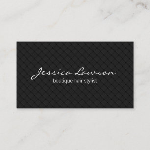 Carte De Visite Diamant et tissage // Motif III