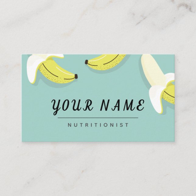 Carte De Visite Diététiste nutritionniste Draanas Fruit mignon (Devant)