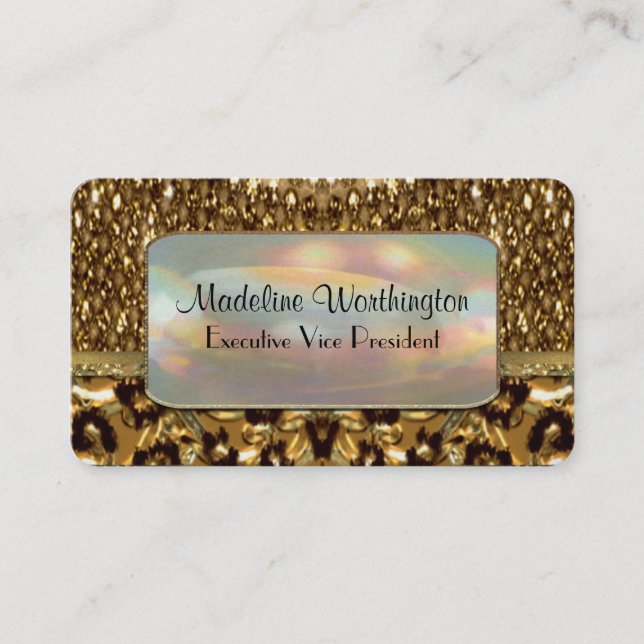 Carte De Visite Digloos Chettah 3,5" x 2" professionnel (Devant)