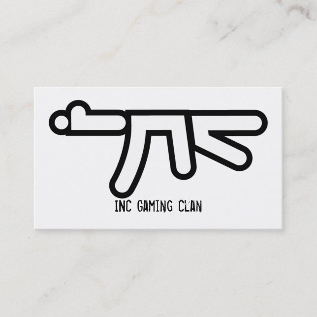 Carte de visite d'inc. (Devant)