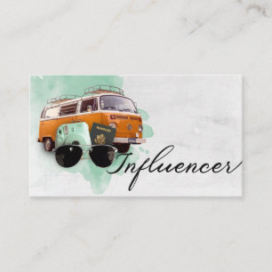 Carte de visite d'Influencer