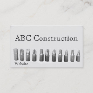 Carte de visite d'info-bulles