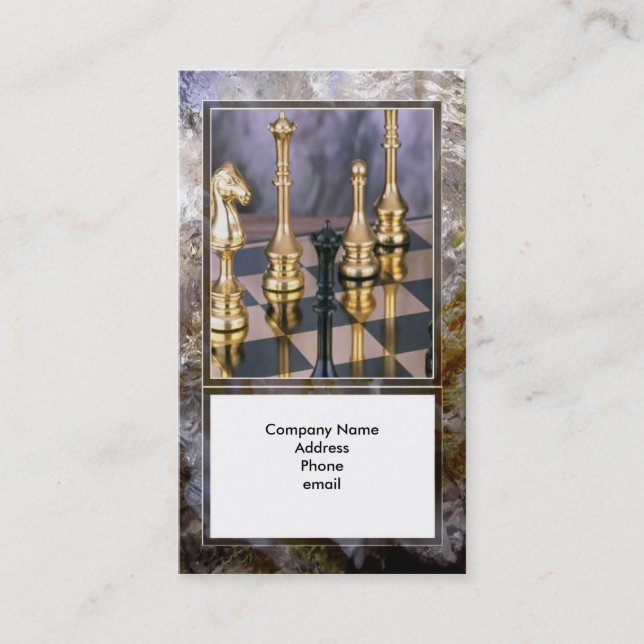 Carte de visite d'investissements (Devant)