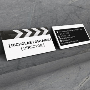 Carte De Visite Directeur de la production cinématographique