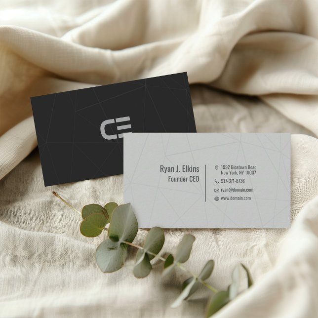 Carte de visite Directeur Général de Bold Urban Fo (Créateur téléchargé)