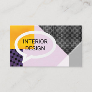 Carte De Visite Discuter bulle