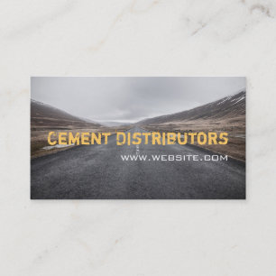 Carte De Visite Distributeurs de béton ciment routier construction