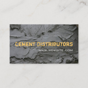 Carte De Visite Distributeurs de béton Construction de pavage de 