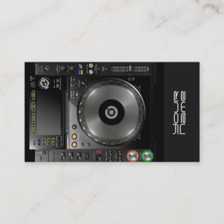 Carte de visite DJ