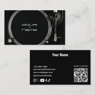 Carte de visite DJ