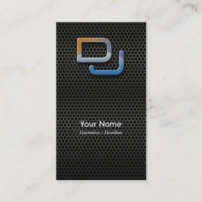 Carte de visite DJ (Devant)