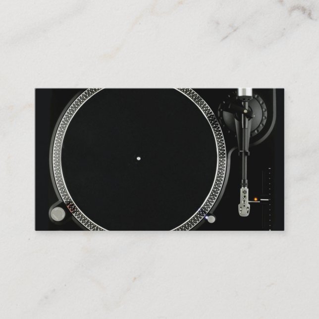 Carte de visite DJ (Devant)