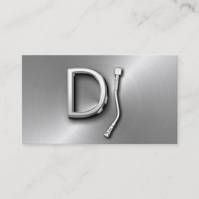 Carte de visite DJ (Devant)