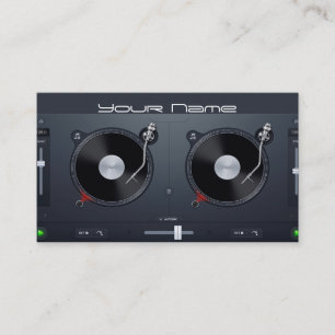 Carte de visite DJ
