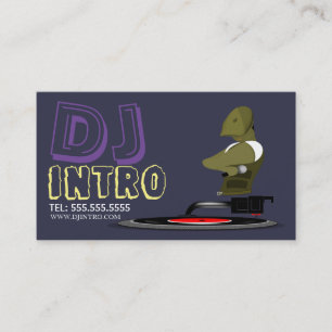 Carte de visite DJ