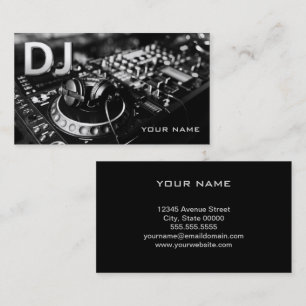 Carte de visite DJ