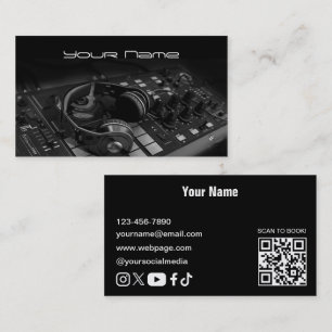 Carte de visite DJ