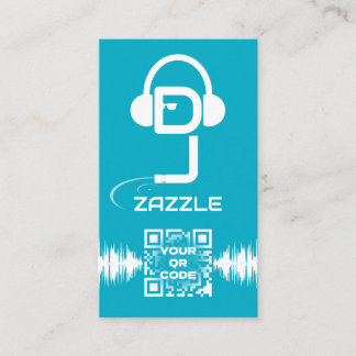 Carte de visite DJ Deejay Disc Jockey