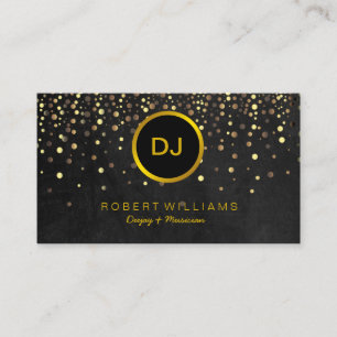 Carte De Visite DJ musicien professionnel professeur de musique Go