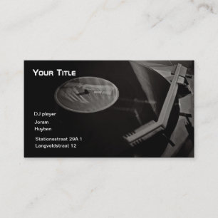 Carte De Visite DJ-Time