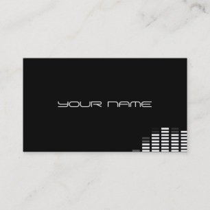 Carte de visite DJ unique