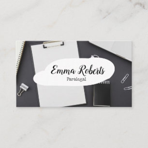 Carte De Visite Documents Pink Law Lawyer Paralegal