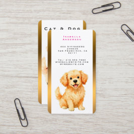 Carte De Visite Dog Grooming Personalized Luxury Modern Collection