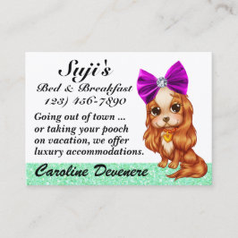 Carte De Visite Doggy Bed and Breakfast - SRF