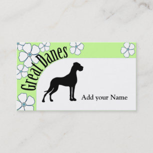 Carte de visite Dogue Allemand