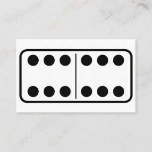 Carte De Visite Domino 6 6