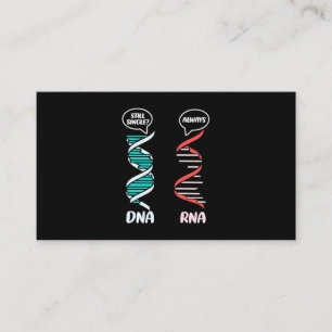 Carte De Visite Don de scientifique   Rna enseignant en biologie