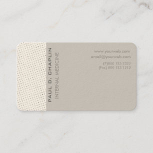 Carte De Visite Dots suisses Minimaliste Elegant Professional Edgy