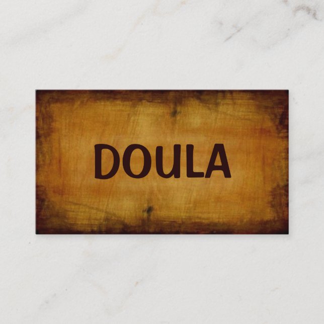 Carte de visite Doula Antique (Devant)